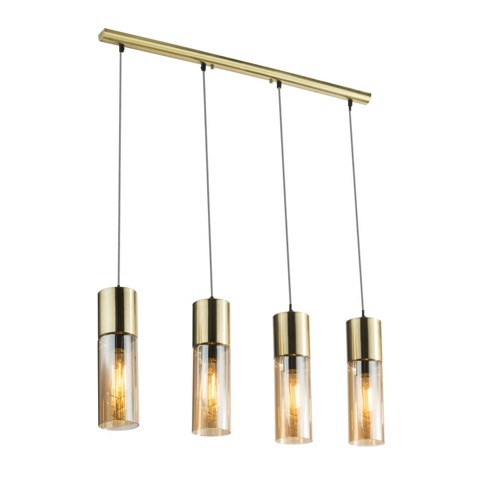 Globo ANNIKA Lampadario a sospensione Oro, 4-Luci main product photo