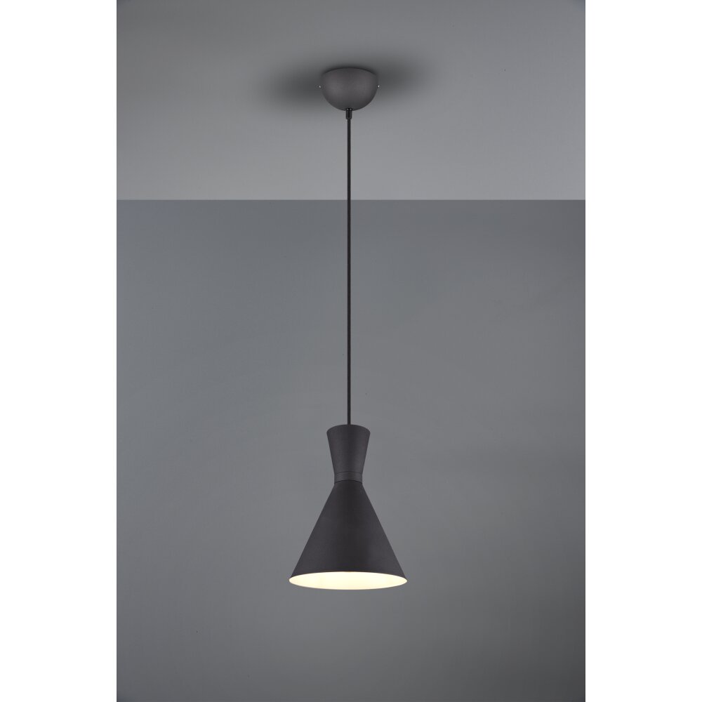 Reality Enzo Lampada a Sospensione LED Nero, 1-Luce main product photo