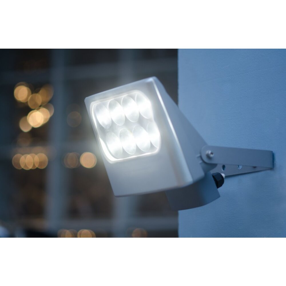 Lutec NEGARA Applique per esterno LED Argento, 8-Luci main product photo