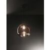 Fabas Luce Maia Lampada a Sospensione Nero, 1-Luce