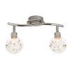 Brilliant Joya Barra con faretti da soffitto Cromo, 2-Luci