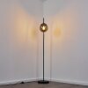 Agropoli Lampada da terra Nero, 1-Luce