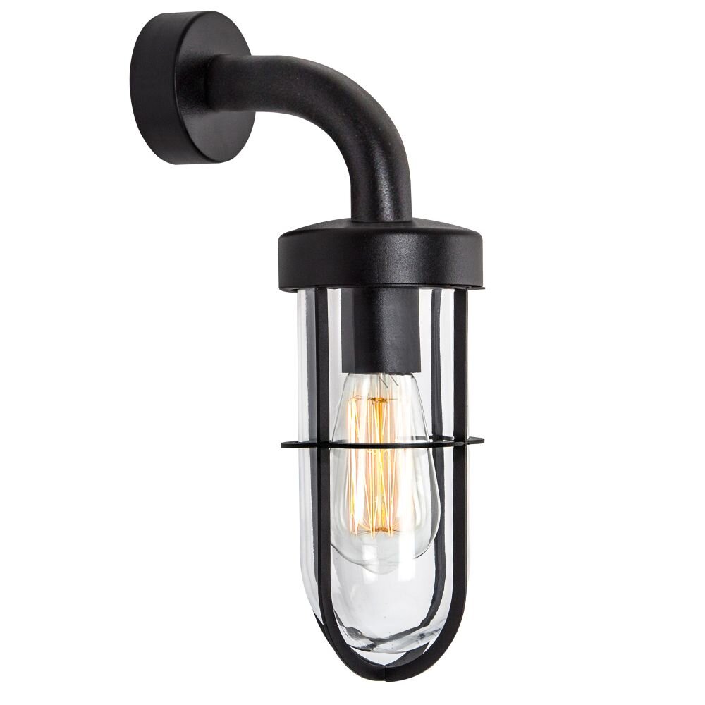 KS Verlichting Porto Applique Nero, 1-Luce main product photo
