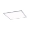 Leuchten Direkt Ls-FLAT Plafoniera LED Bianco, 1-Luce, Telecomando, Cambia colore