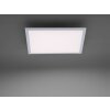 Leuchten Direkt Ls-FLAT Plafoniera LED Bianco, 1-Luce, Telecomando, Cambia colore