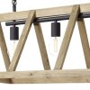 Brilliant Matrix Wood Lampada a Sospensione Legno chiaro, 4-Luci