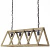 Brilliant Matrix Wood Lampada a Sospensione Legno chiaro, 4-Luci