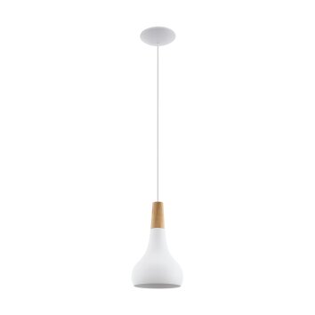 Eglo SABINAR Lampadario a sospensione Bianco, 1-Luce