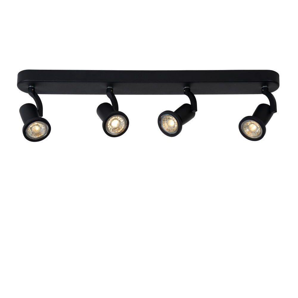 Lucide JASTER faretto Nero, 4-Luci main product photo