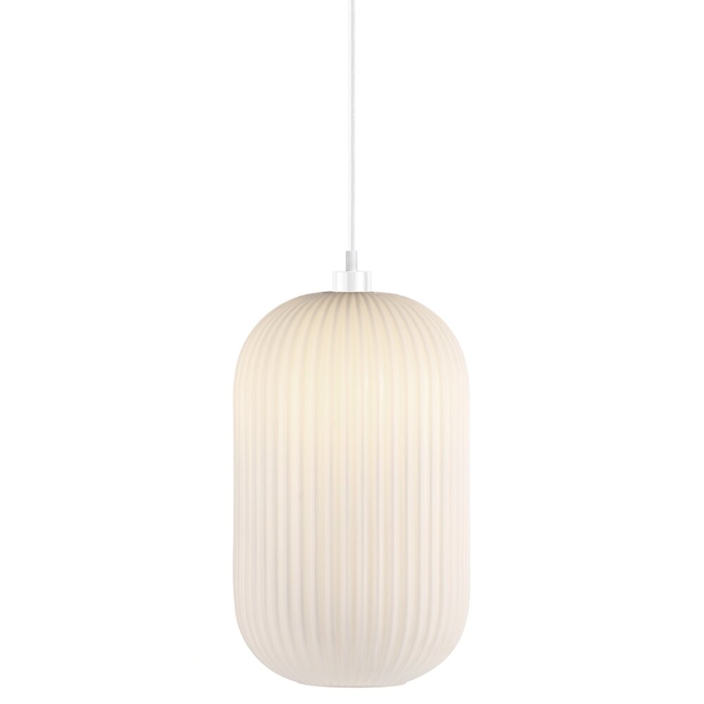 Nordlux MILFORD Lampada a Sospensione Bianco, 1-Luce main product photo