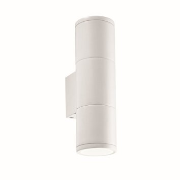 Ideal Lux GUN Applique da esterno Bianco, 2-Luci