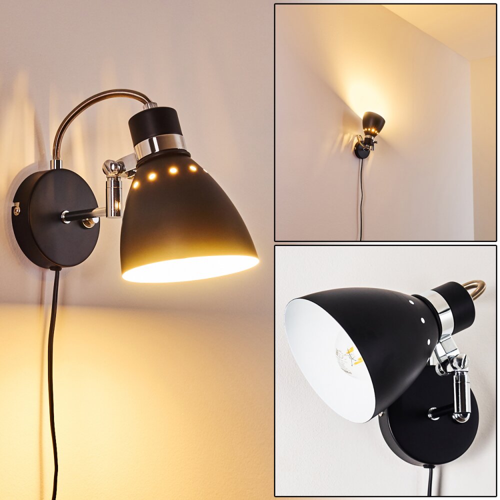 Stranderott Applique Nero, 1-Luce main product photo