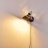 Stranderott Applique Nero, 1-Luce