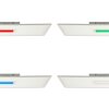 Brilliant Odella Pannello di montaggio LED Bianco, 1-Luce, Telecomando, Cambia colore