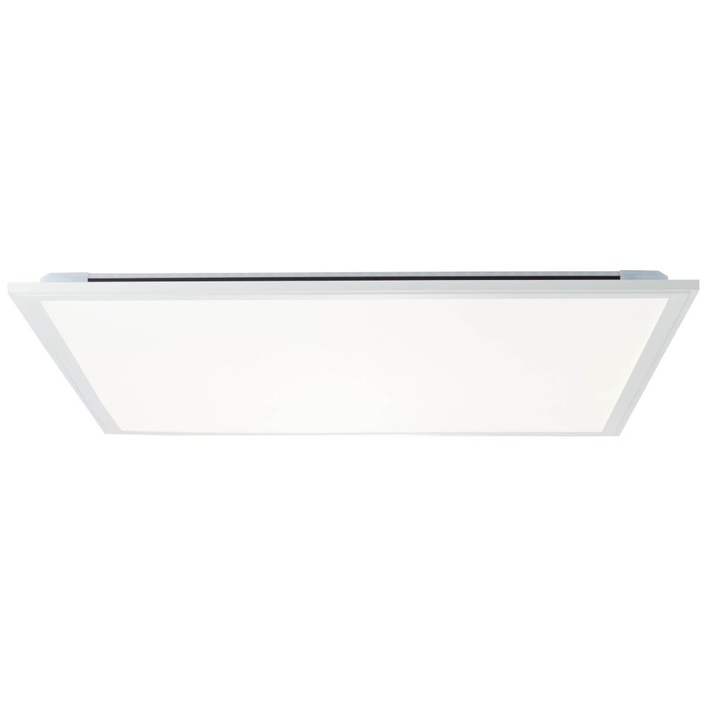 Plafoniera Brilliant Allie Bianco, 1-Luce, Telecomando, Cambia colore main product photo