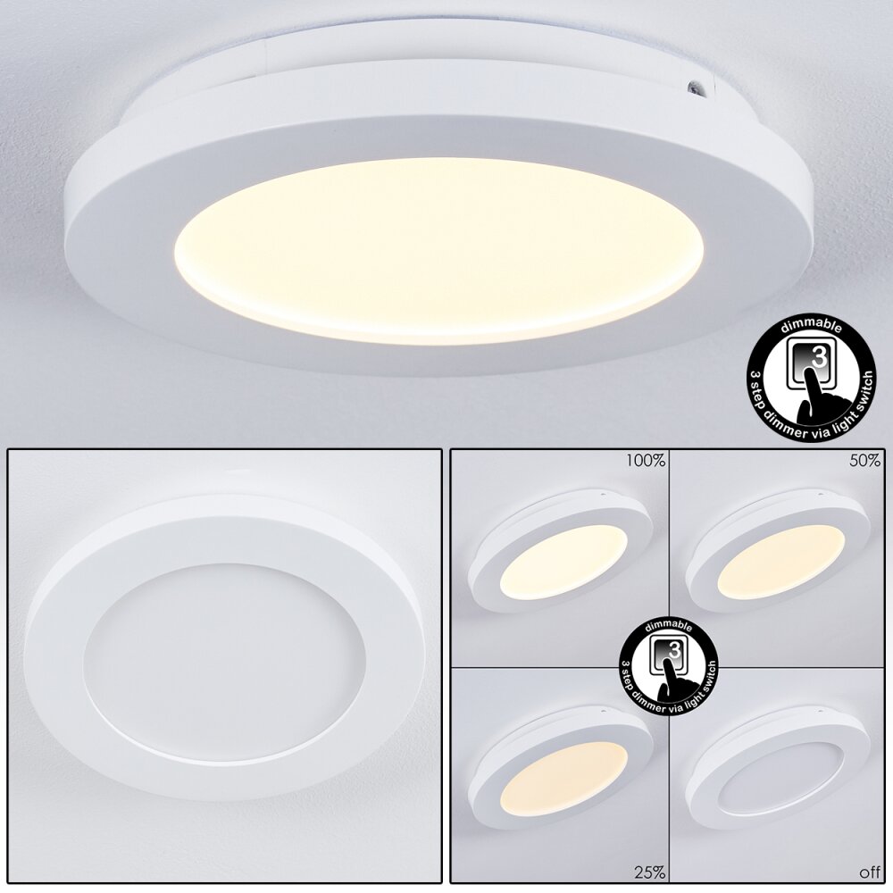 Siguna Plafoniera LED Bianco, 1-Luce main product photo