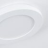 Siguna Plafoniera LED Bianco, 1-Luce