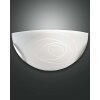 Fabas Luce KENT Applique Nichel opaco, 1-Luce