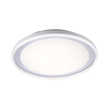 Paul Neuhaus LARS Plafoniera LED Cromo, 1-Luce, Telecomando