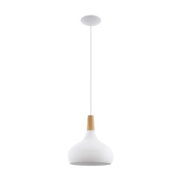 Eglo SABINAR Lampadario a sospensione Bianco, 1-Luce