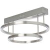 Brilliant Living Tunar Plafoniera LED Nichel opaco, 1-Luce