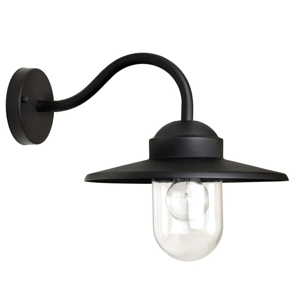 KS Verlichting Dolce Applique Nero, 1-Luce main product photo
