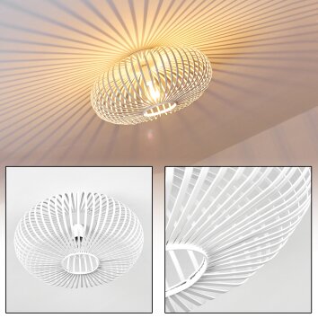Lepa Plafoniera Bianco, 1-Luce