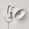 Stranderott Applique Cromo, Bianco, 1-Luce