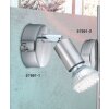 Globo MATRIX Faretto Acciaio inox, Nichel opaco, 1-Luce