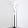 Bakersfield Lampada da terra LED Nero, Bianco, 1-Luce