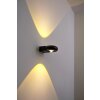 Globo RINAH Applique per esterno LED Grigio, 2-Luci