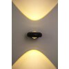 Globo RINAH Applique per esterno LED Grigio, 2-Luci