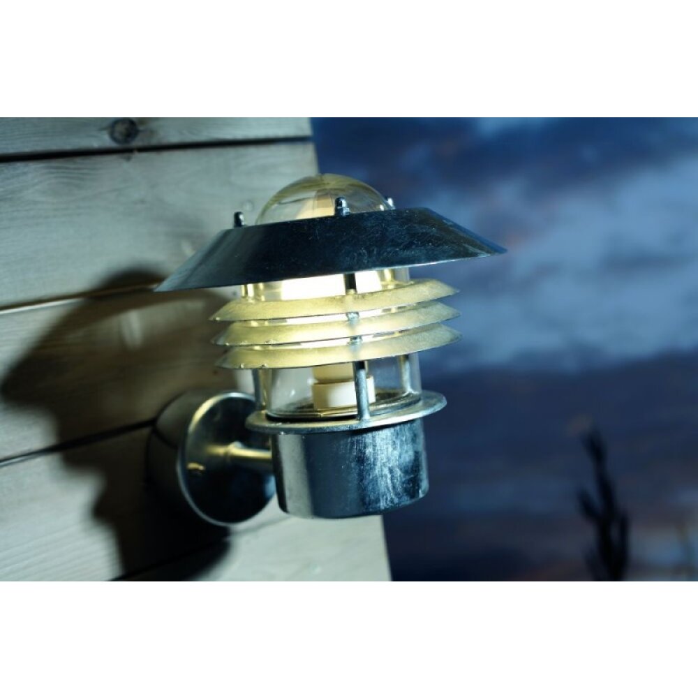 Nordlux VEJERS Applique per esterno Zincato, 1-Luce main product photo
