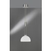 Fischer & Honsel Avignon Lampada a Sospensione LED Nichel lucido, 1-Luce