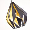 Marang Lampadario a sospensione Nero-Oro, 1-Luce