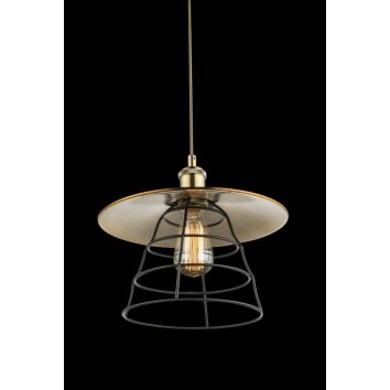 Globo Lampadario a sospensione Bronzo, 1-Luce