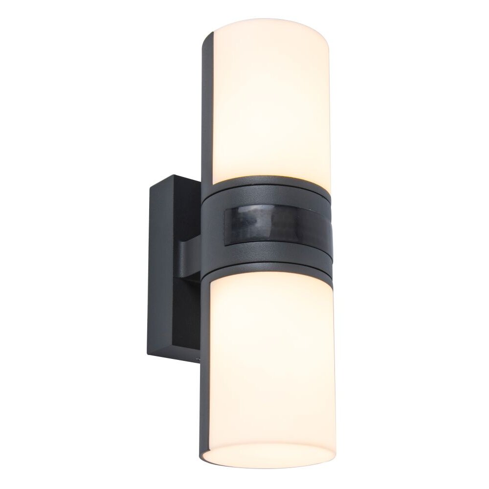 Applique da esterno Lutec CYRA LED Antracite, 1-Luce, Sensori di movimento main product photo