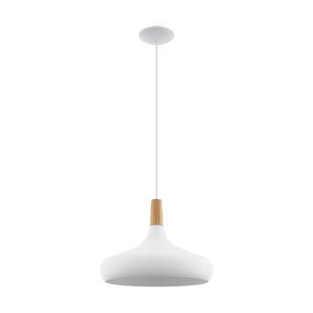 Eglo SABINAR Lampadario a sospensione Bianco, 1-Luce