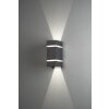 Konstsmide CREMONA Applique da esterno LED Antracite, 2-Luci