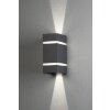 Konstsmide CREMONA Applique da esterno LED Antracite, 2-Luci