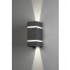 Konstsmide CREMONA Applique da esterno LED Antracite, 2-Luci