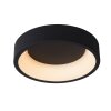 Lucide TALOWE Plafoniera LED Nero, 1-Luce