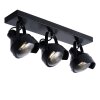 Lucide CICLETA Faretto da soffitto Nero, 3-Luci