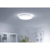 Leuchten Direkt JUPITER Plafoniera LED Bianco, 1-Luce, Telecomando