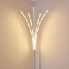 Bakersfield Lampada da terra LED Bianco, 1-Luce