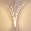 Bakersfield Lampada da terra LED Bianco, 1-Luce