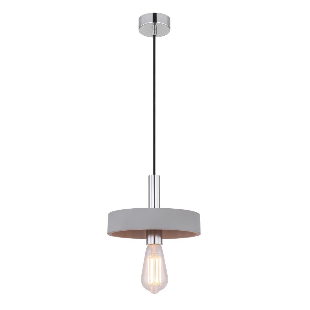 Lampadario a sospensione Globo TIMO Grigio, 1-Luce main product photo
