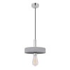 Lampadario a sospensione Globo TIMO Grigio, 1-Luce