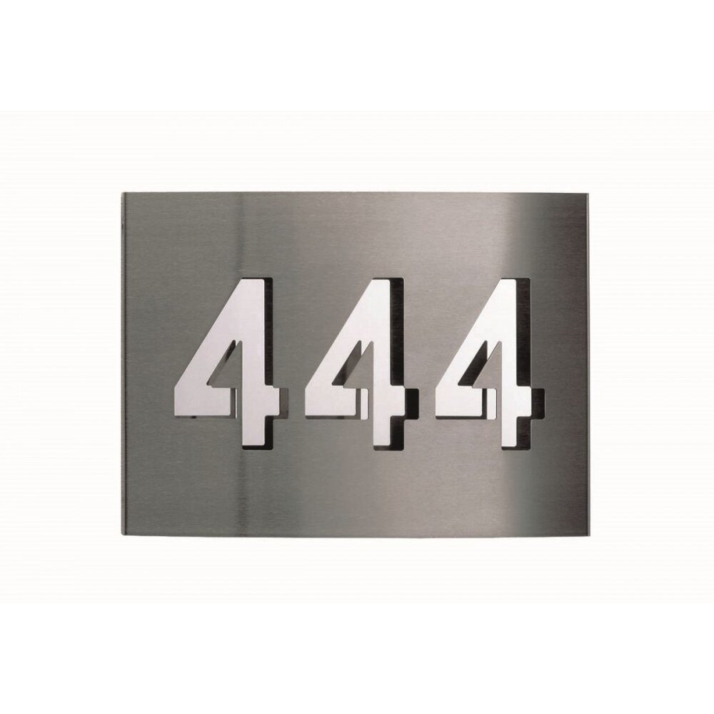 Albert 977 Numero civico Acciaio inox main product photo