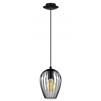 Eglo NEWTOWN Lampada a sospensione Nero, 1-Luce